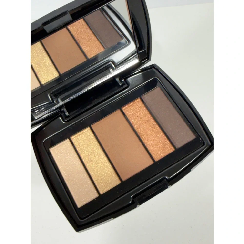 Lancome Color Design Palette Go Chic 5 Pan Eye Shadow Neutrals 0.07‎ oz 2g